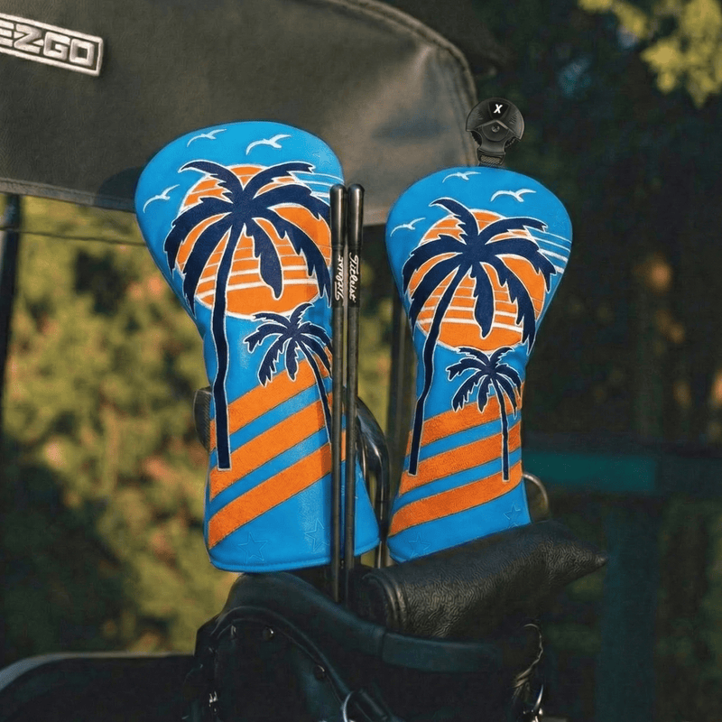 Sunset Palms Headcover - HeadCaddy