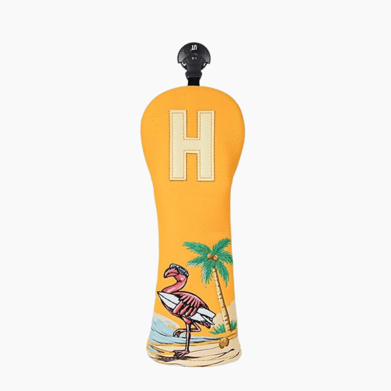 Surfing Flamingo Headcover - HeadCaddy