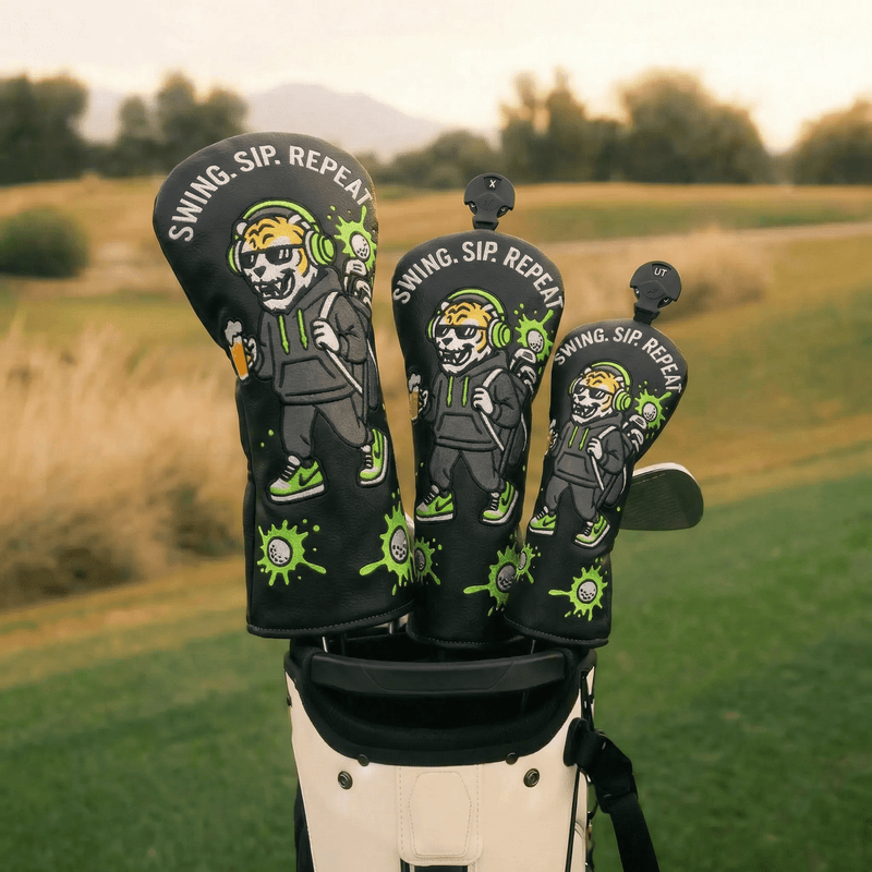 Swing Sip Repeat Headcover - HeadCaddy