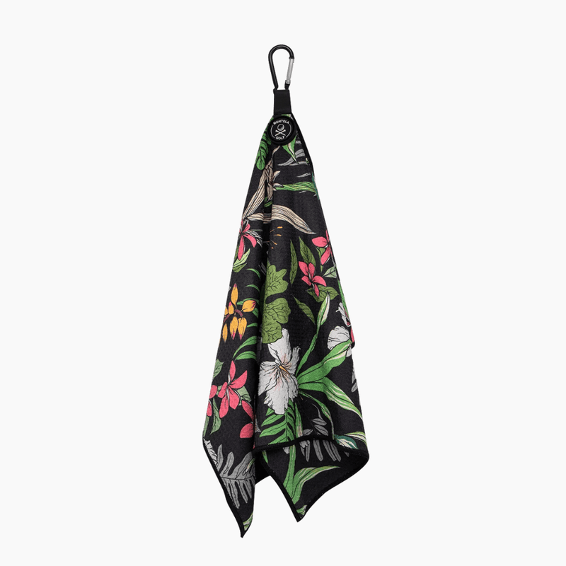 Tee in the Tropics Golf Towel - HeadCaddy