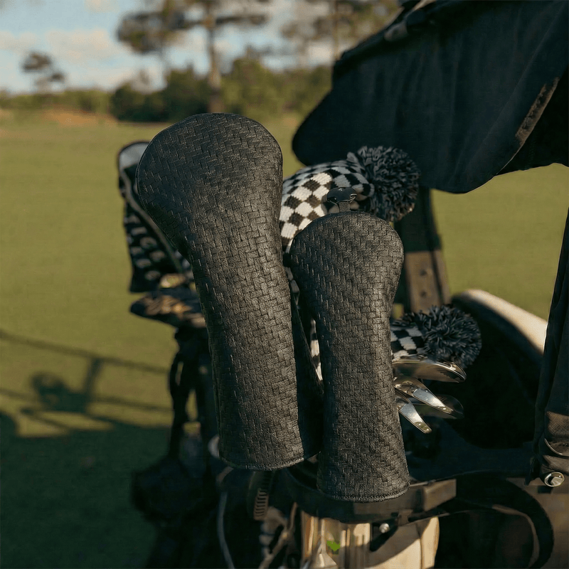 Textured Black Headcovers - HeadCaddy