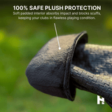 Textured Black Headcovers - HeadCaddy