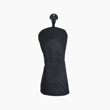 Textured Black Headcovers - Headcaddy