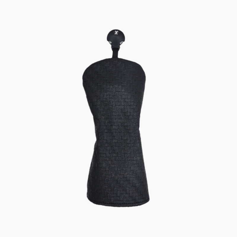 Textured Black Headcovers - Headcaddy