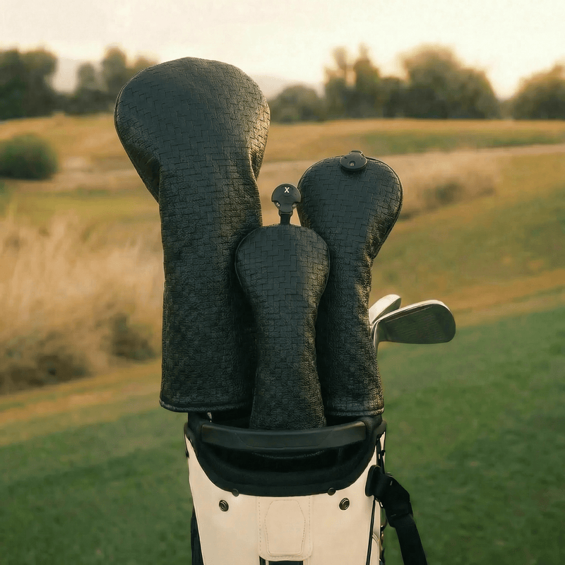 Textured Black Headcovers - HeadCaddy
