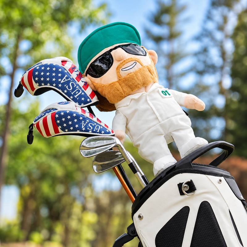 The Caddie Boss Driver Headcover - Lifestyle