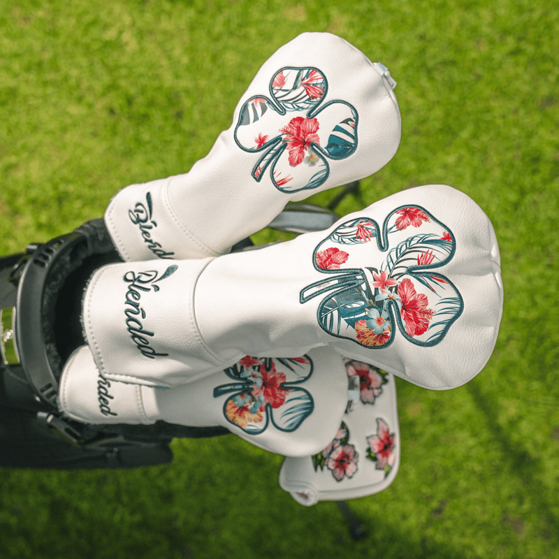 Tropic Clover Headcover - White - Lifestyle