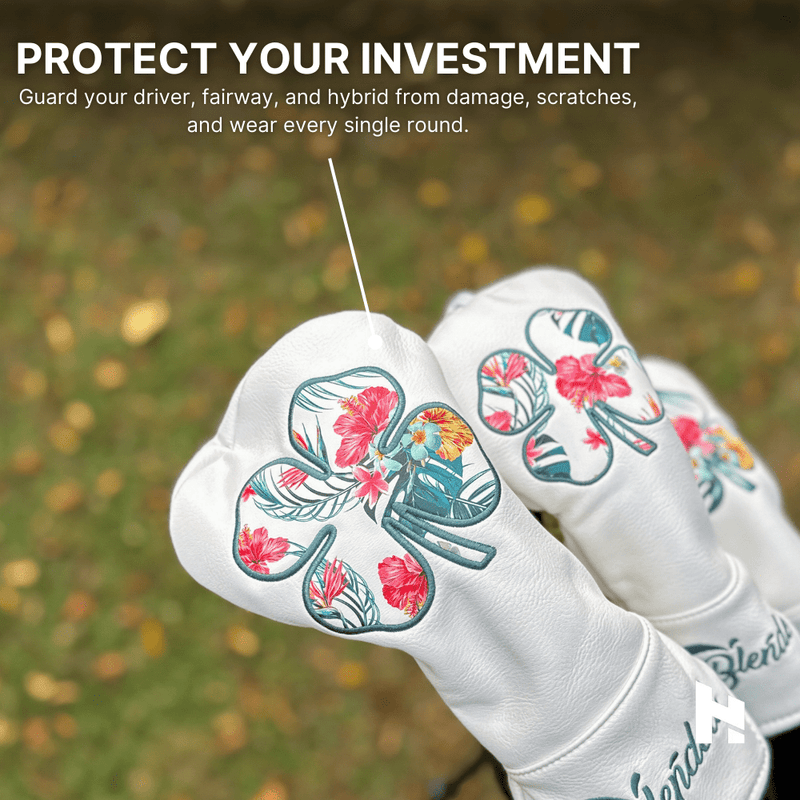 Tropic Clover Headcovers - HeadCaddy