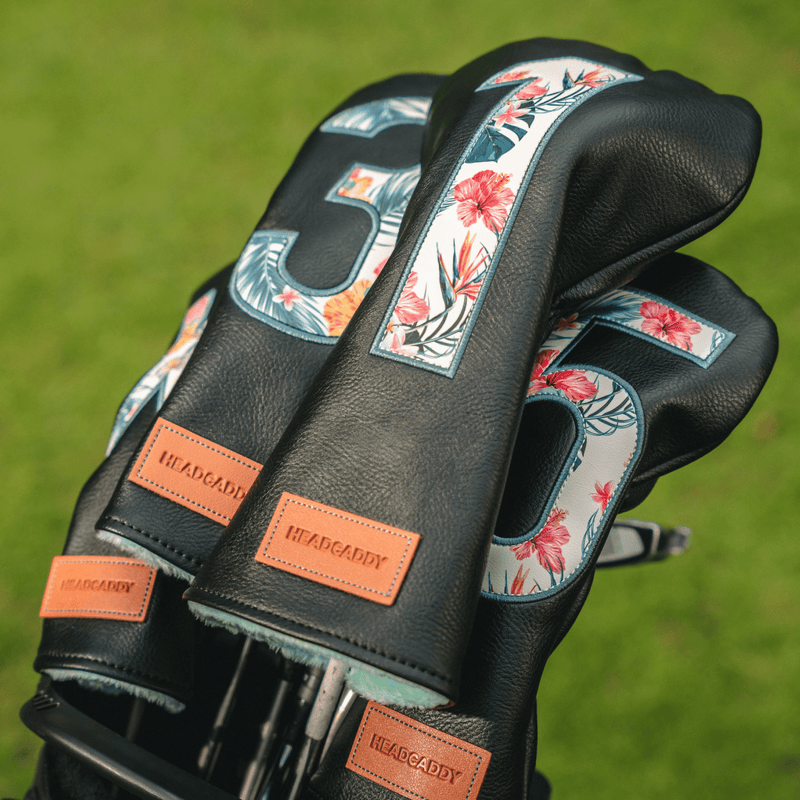 Tropic Floral Headcover - Black - Lifestyle
