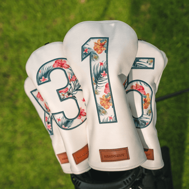 Tropic Floral Headcover - White - Lifestyle