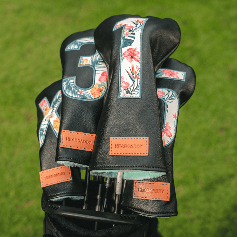 Tropic Floral Headcover - Black - Lifestyle