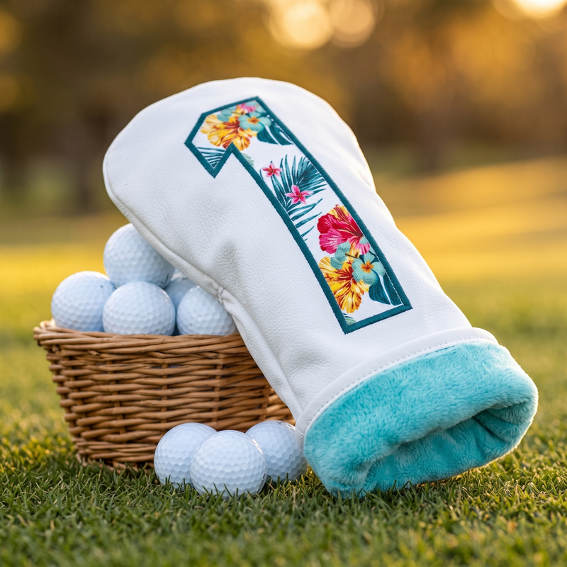 Tropic Floral Headcover - HeadCaddy