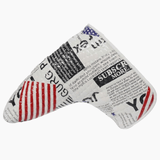 USA Newspaper Blade putter cover - Headcaddy
