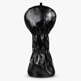 Vintage Black Waxed Driver Headcover - HeadCaddy