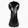 Vintage Black Waxed Driver Headcover - HeadCaddy