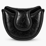 Vintage Black Waxed Mallet Putter Cover - HeadCaddy