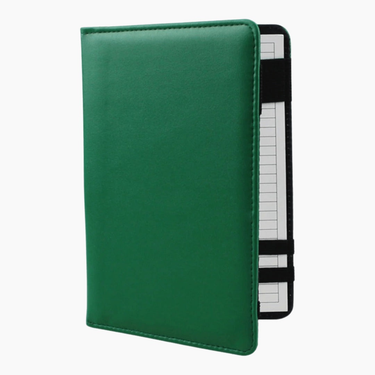 Vintage Green Scorecard Holder - Detail