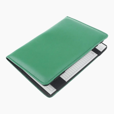 Vintage Green Scorecard Holder - Detail