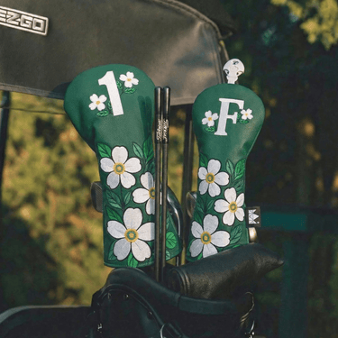 White Blossom Headcover - HeadCaddy