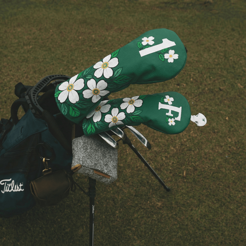 White Blossom Headcover - HeadCaddy