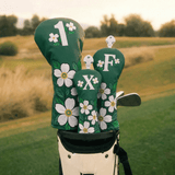 White Blossom Headcover - HeadCaddy