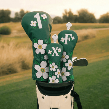 White Blossom Headcover - HeadCaddy