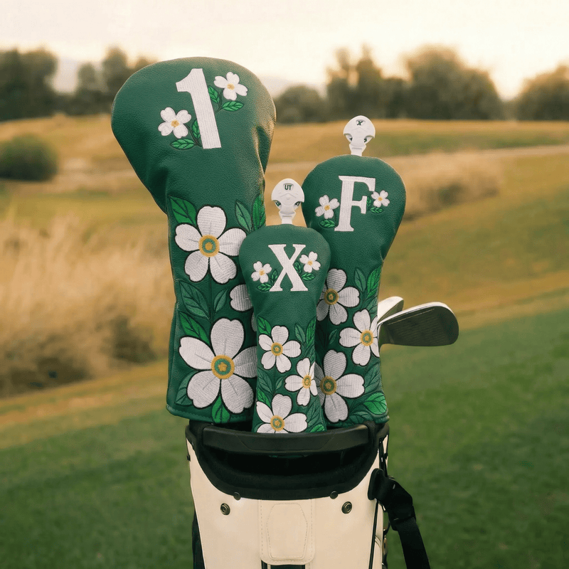 White Blossom Headcover - HeadCaddy